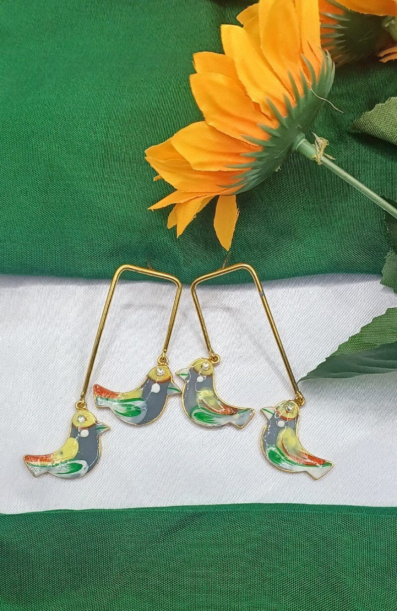 bird design earring