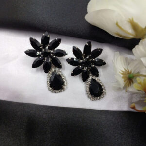 Glass Stone Flower E...